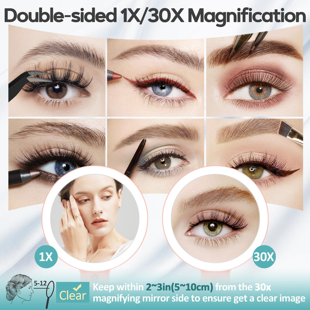 B Beauty Planet 30x detail view for precise eyebrow shaping