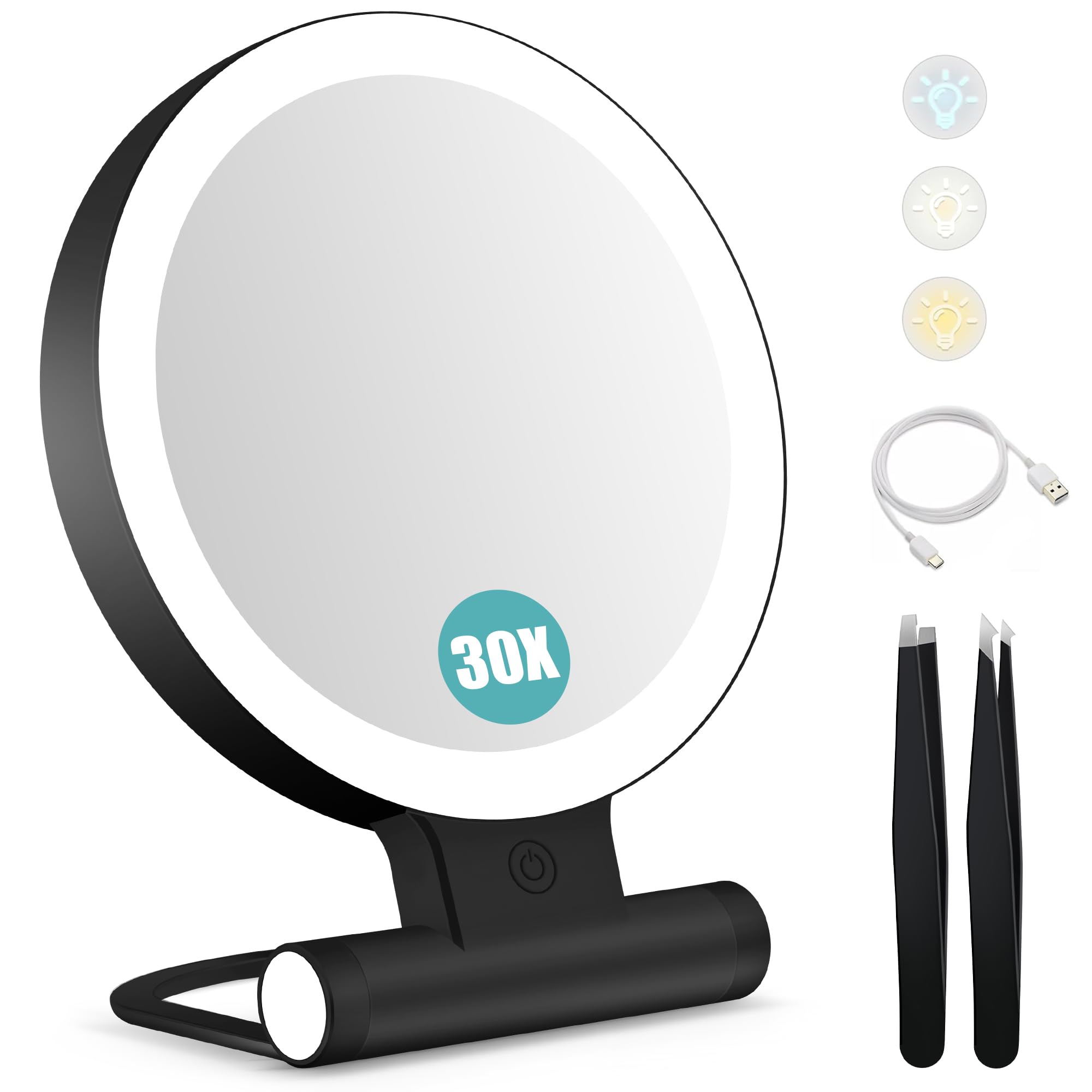 B Beauty Planet magnifying mirror 1x side for general makeup application.