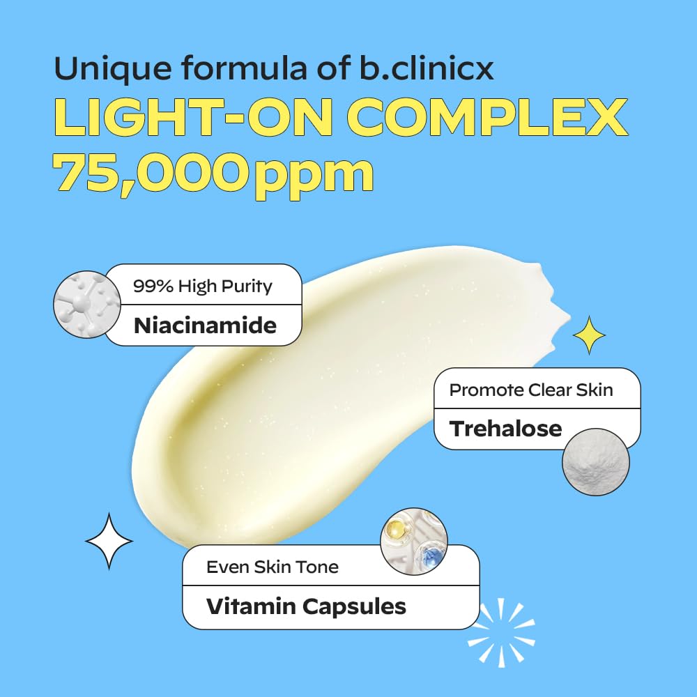 application near knees using b.clinicx lotion to address uneven patches