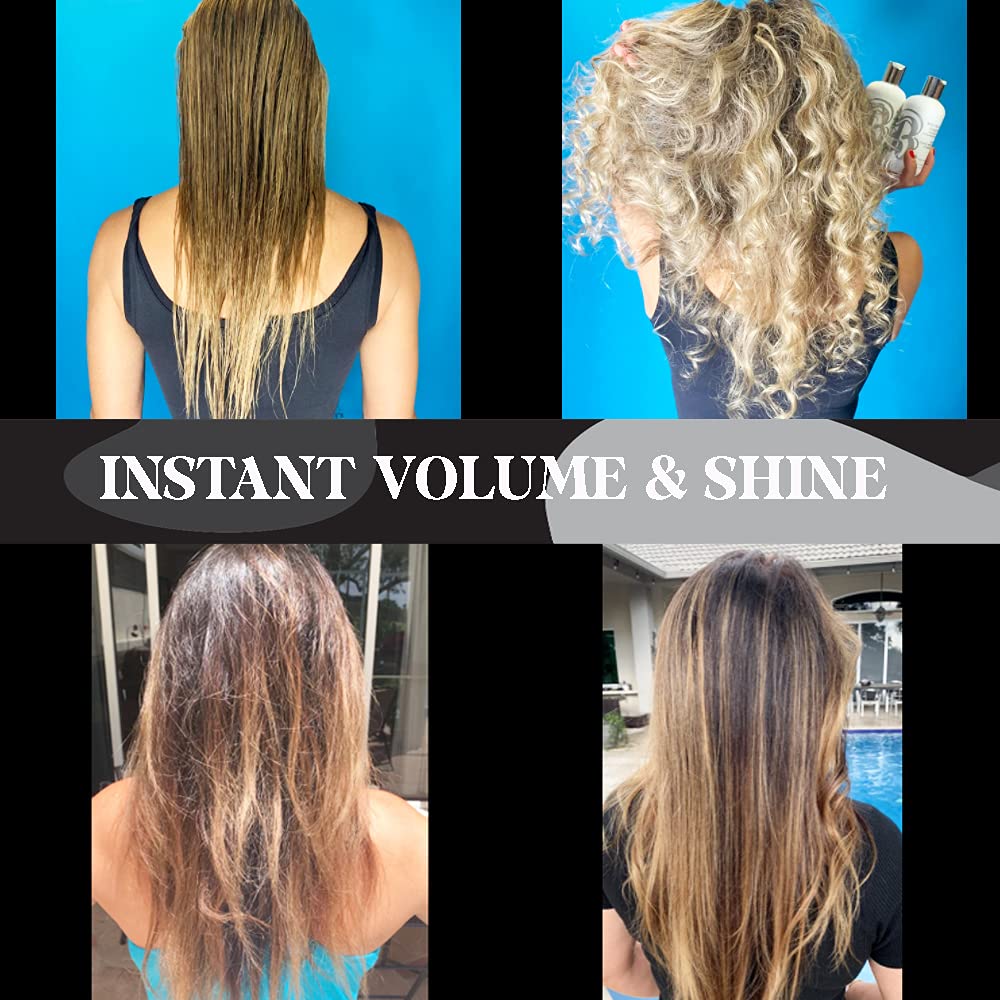 B THE PRODUCT Biotin conditioner texture closeup showing creamy consistency for detangling.