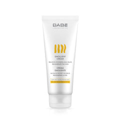 Babe Laboratorios emollient cream packaging, 200 ml, ideal for daily moisture.
