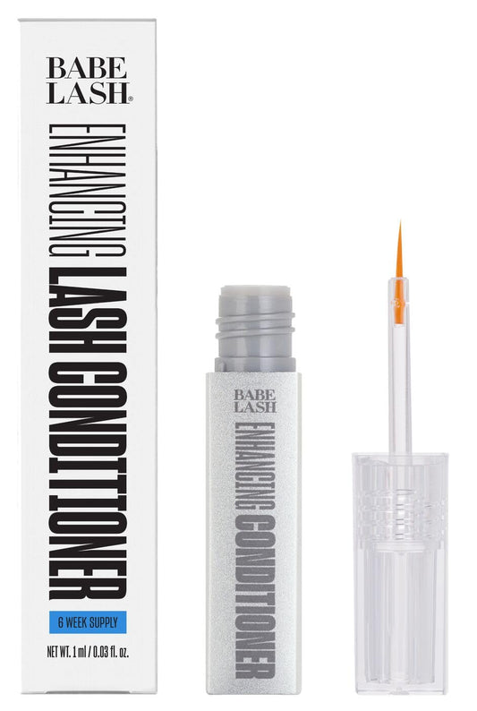 BABE ORIGINAL Babe Lash Enhancing Conditioner bottle closeup for daily lash care
