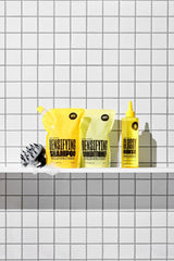 Babe Locks Glossy Rinse after-shower routine supports easier styling with a glossy finish