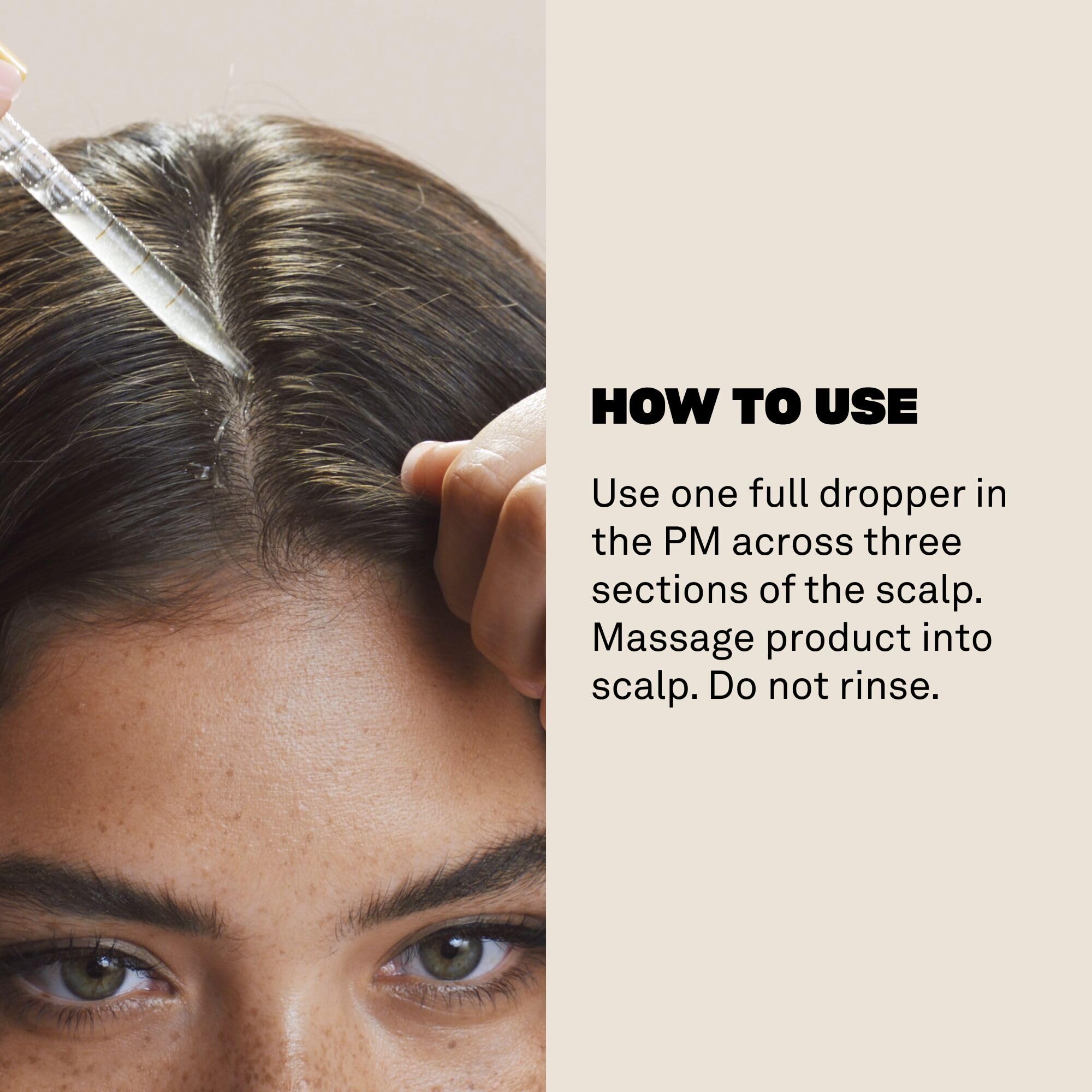 BABE ORIGINAL Locks densifying serum front part to the nape area treatment
