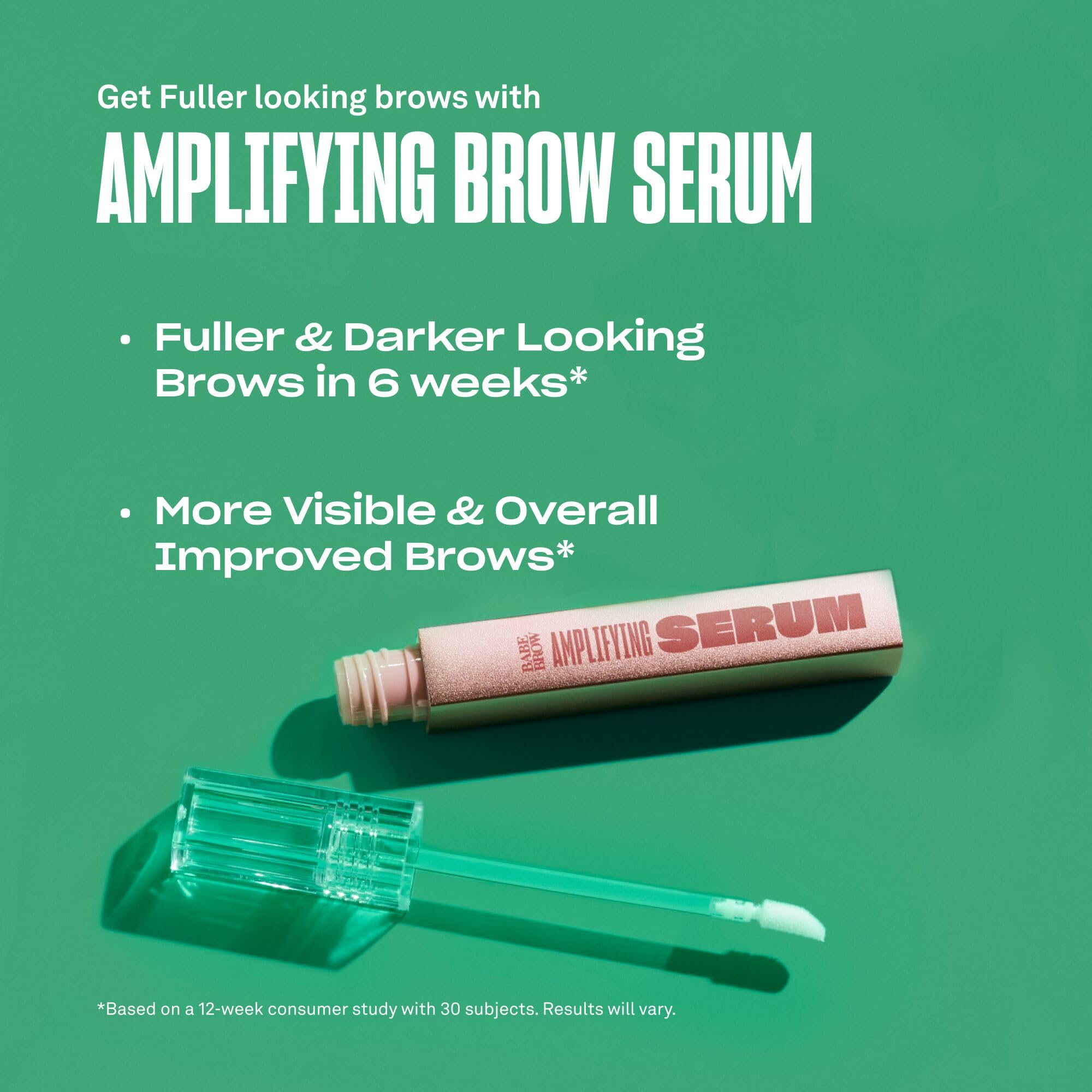 BABE ORIGINAL biotin ingredient helps bolster brow appearance.
