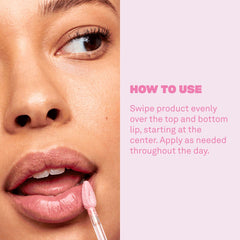 BABE ORIGINAL Glow Lip Jelly ingredients-peptides-hyaluronic for plump hydration.