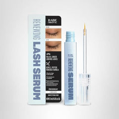 BABE ORIGINAL Renewing Lash Serum tube with Pro-6 Peptide Complex label.