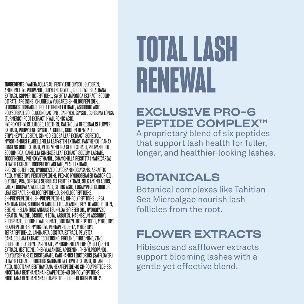 Gentle, eye-friendly formula of Babe Original Renewing Lash Serum for sensitive eyes