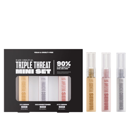 Babe Original triple-threat mini-set packaging ideal for gifting and travel