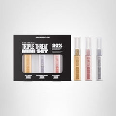Babe Original vanity scene with serums organized for easy use