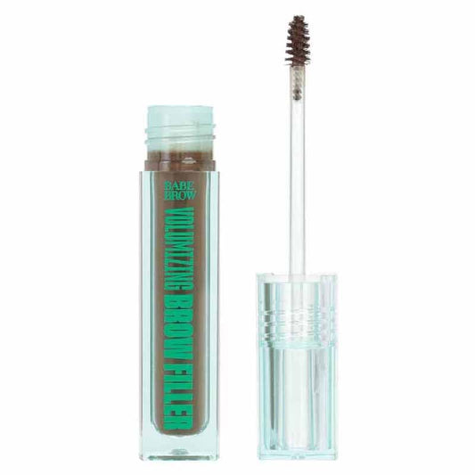 Babe Original Volumizing Brow Filler in taupe applies evenly for natural fullness