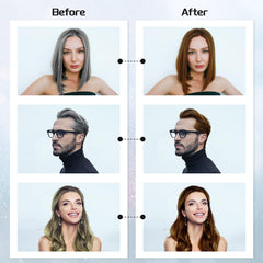 Bablabear DUNTAIL packaging demonstrates easy at-home chestnut brown color.