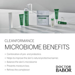 BABOR Cleanformance Moisture Glow Cream with hyaluronic acid for deep hydration.