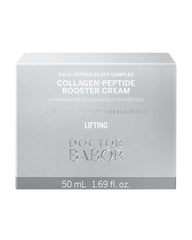 Texture swatch of BABOR cream displaying smoothing and plumping