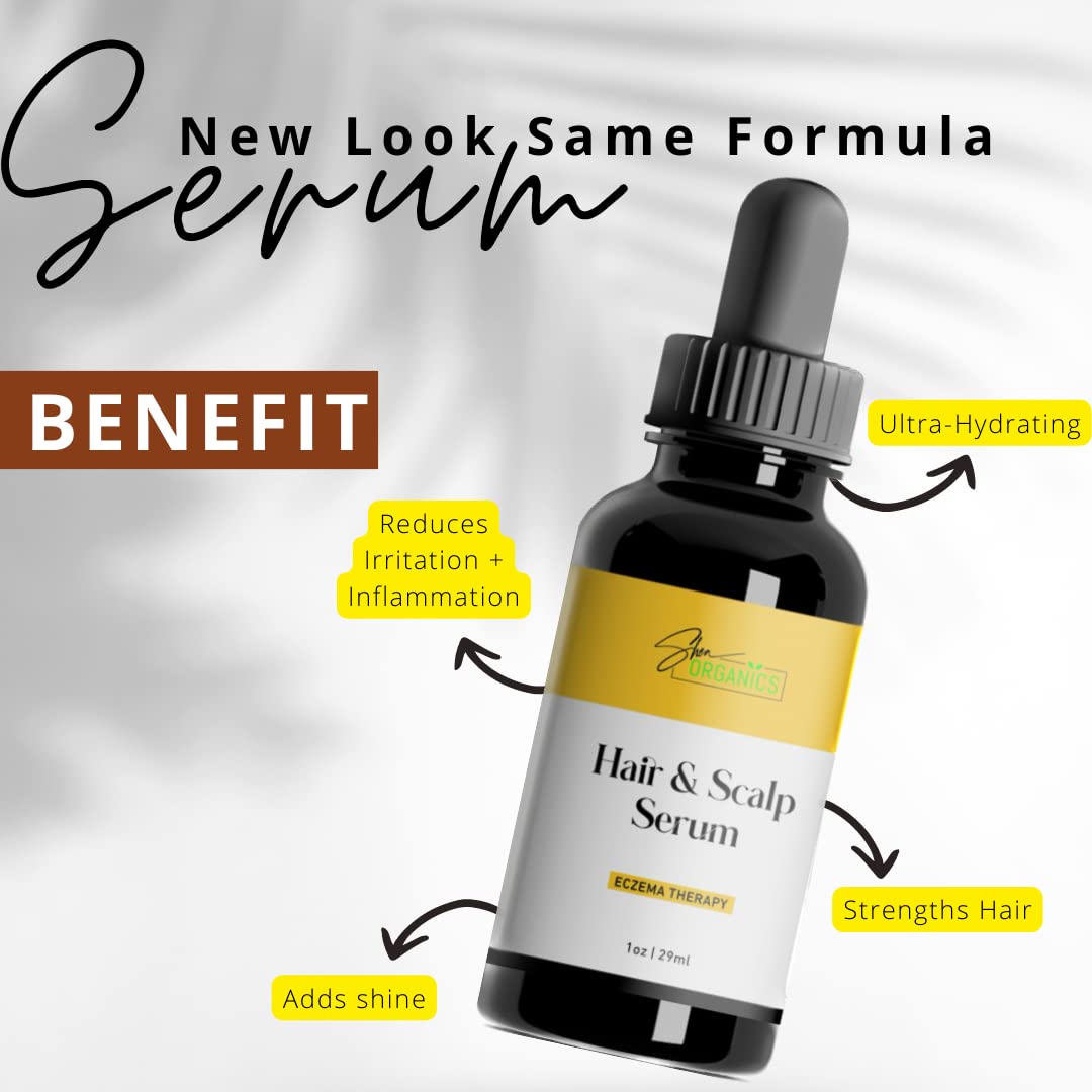 Baby Shea Organics vitamin E-rich formula nourishes scalp and hair.
