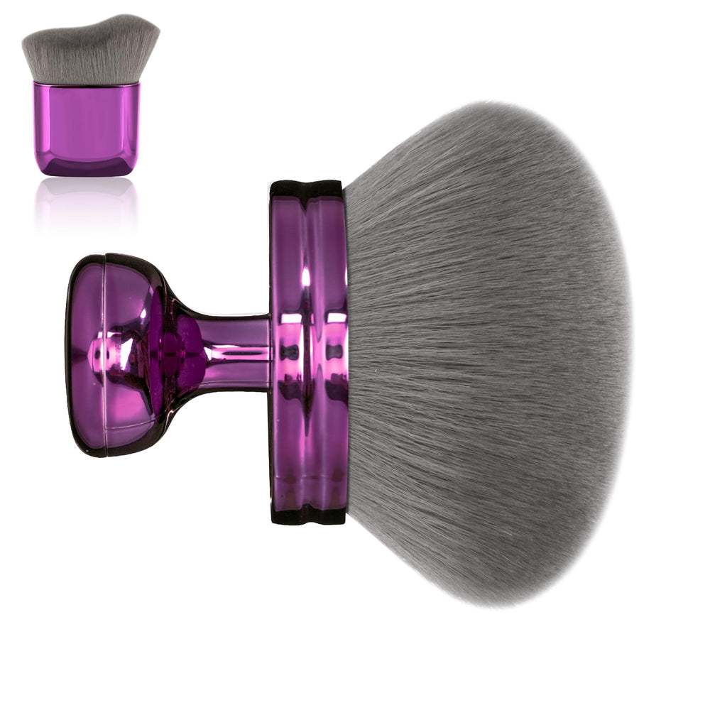 BABYSHEEP Blend & Blur brush close-up with vegan bristles for smooth, streak-free application
