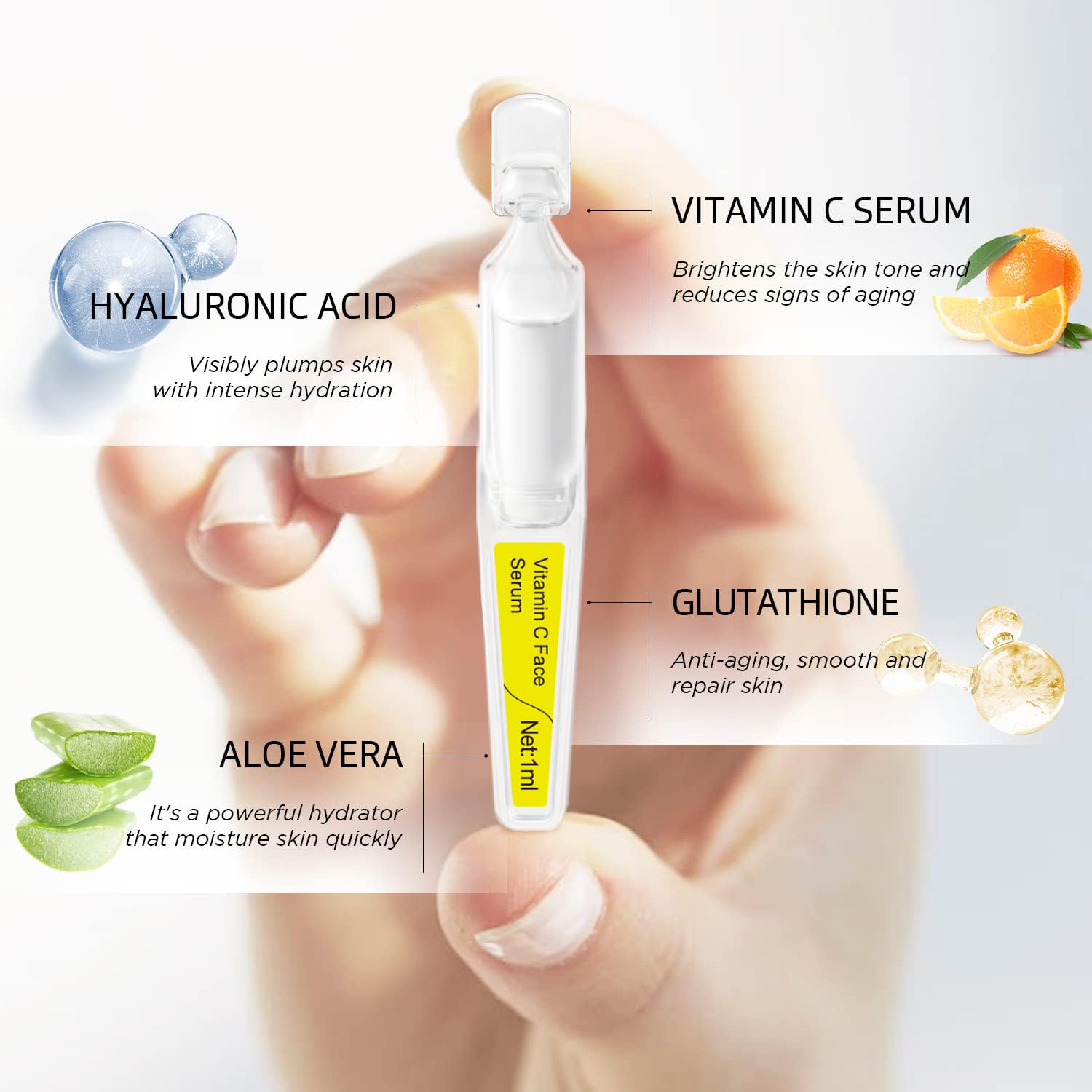 BACHERI Aloe vera gel texture for soothing hydration.