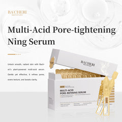BACHERI Resurfacing ampoules pack for convenient daily pore refinement