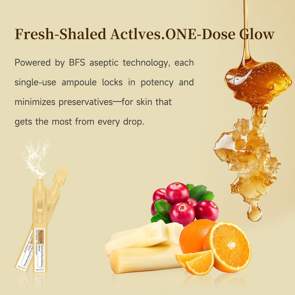 BACHERI Texture improvement close-up suggesting smoother, radiant complexion