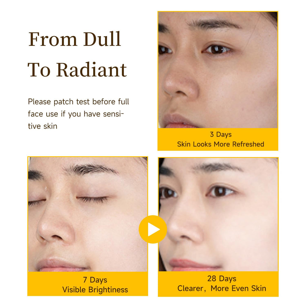 BACHERI Vitamin C Brightening Serum ampoules opening reveals fresh, travel-friendly packaging