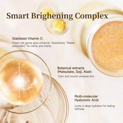 BACHERI Vitamin C Brightening Serum ingredient Glutathione highlights brightening support
