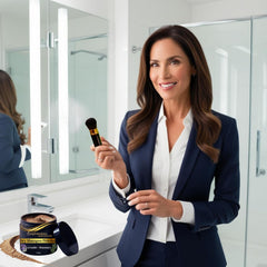 Back2Naturalness travel size dry shampoo fits gym bag and carry-on.