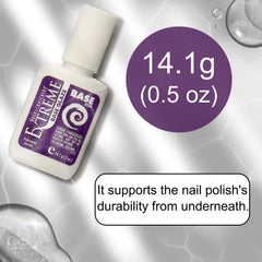 Backscratchers Glaze acts as adhesive for nail tips and extensions.