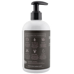 Bacne Bar Bacne Wash aloe vera provides cooling relief after activity.