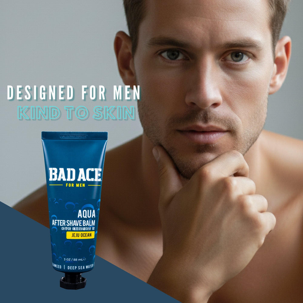 Bad Ace Aqua After Shave Balm ingredients offer soothing care after shave