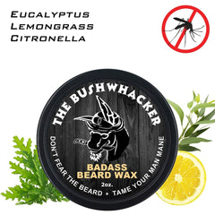 Close-up of the Bushwhacker wax being applied for quick grooming.