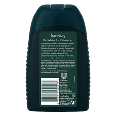 Badedas revitalising conditioner bottle on shelf for smooth, manageable hair