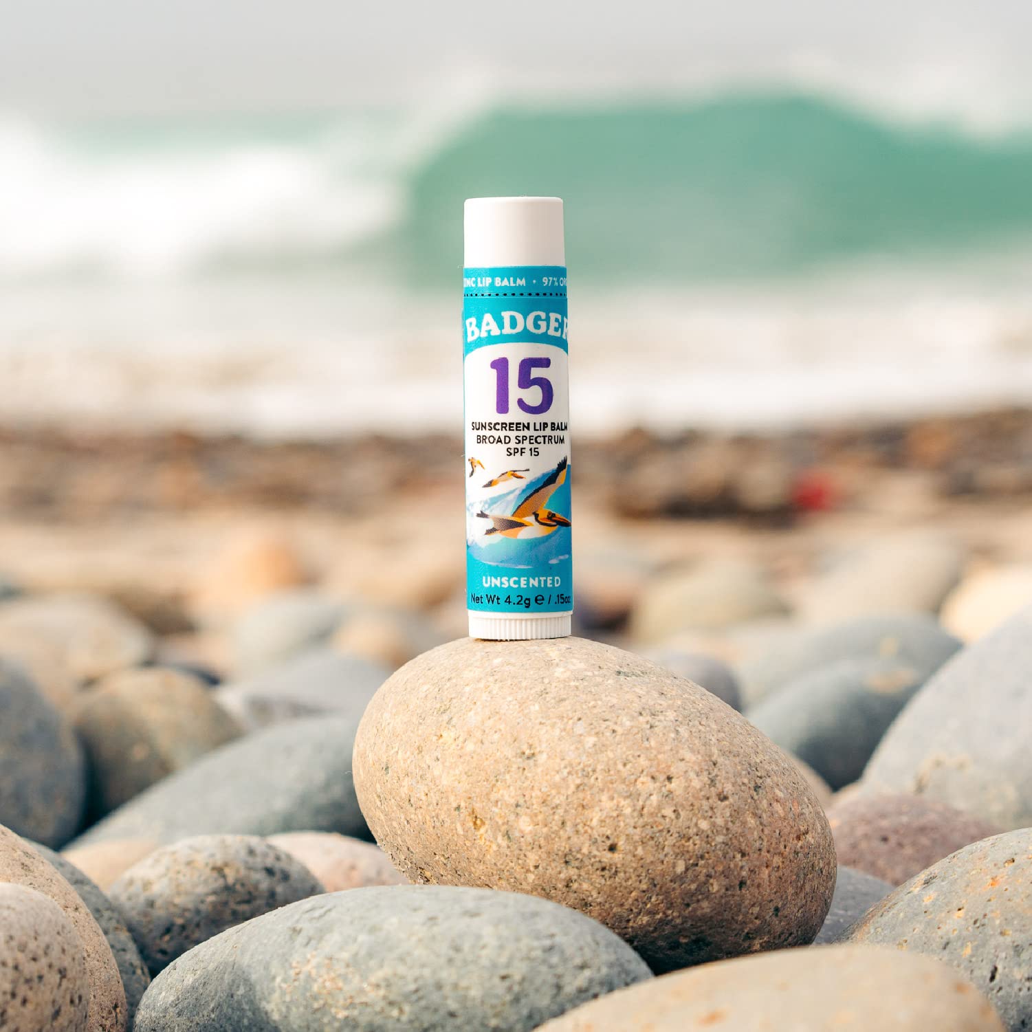 USA-made Badger lip care from a women-owned company emphasizing sustainability.
