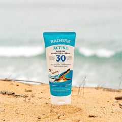 Badger mineral sunscreen ingredients zinc oxide explain formula for sensitive skin