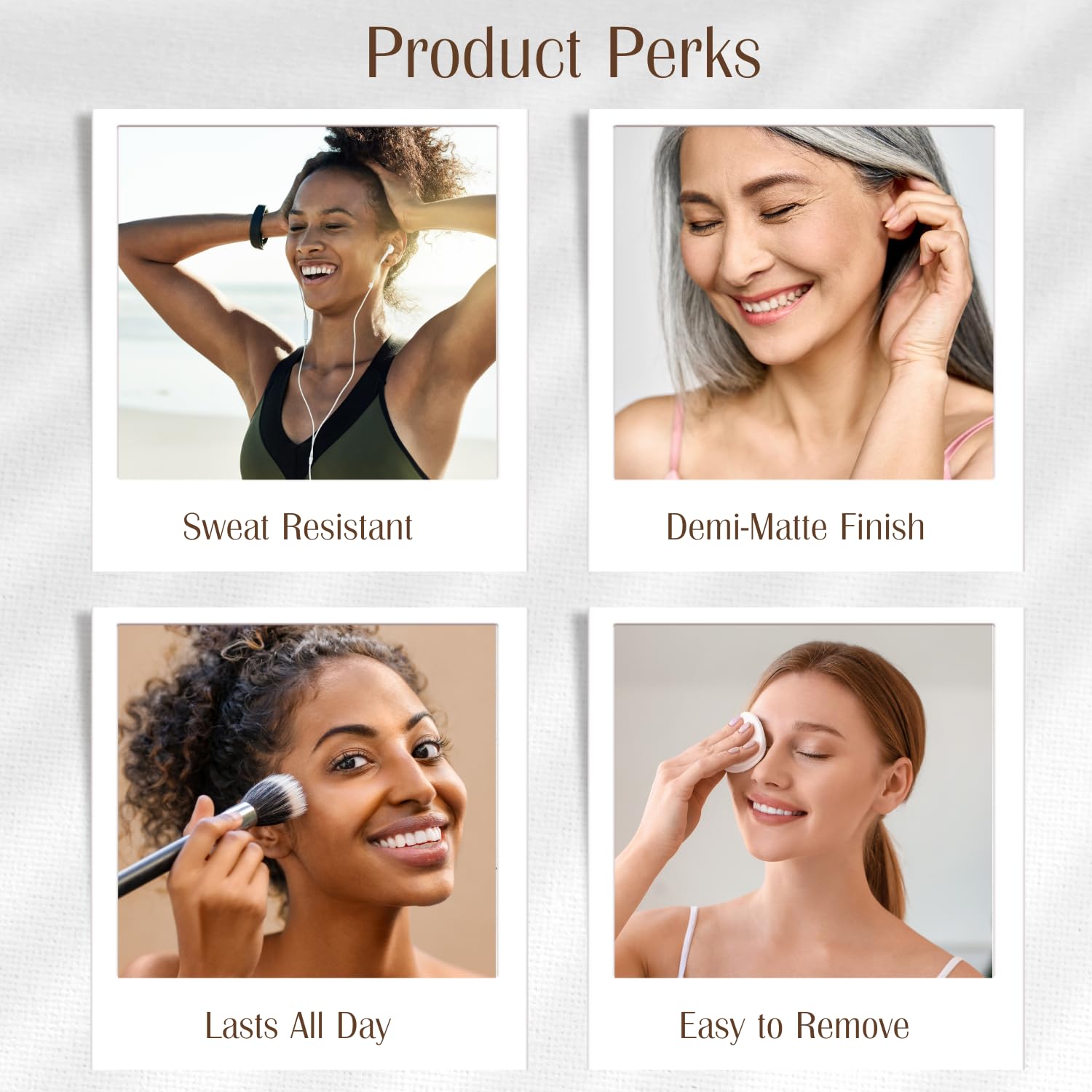 BaeBlu Aloe Lux Foundation ingredients highlight organic vegan formula