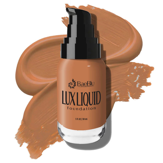 BaeBlu Aloe Luxe Foundation pump bottle for smooth, balanced coverage
