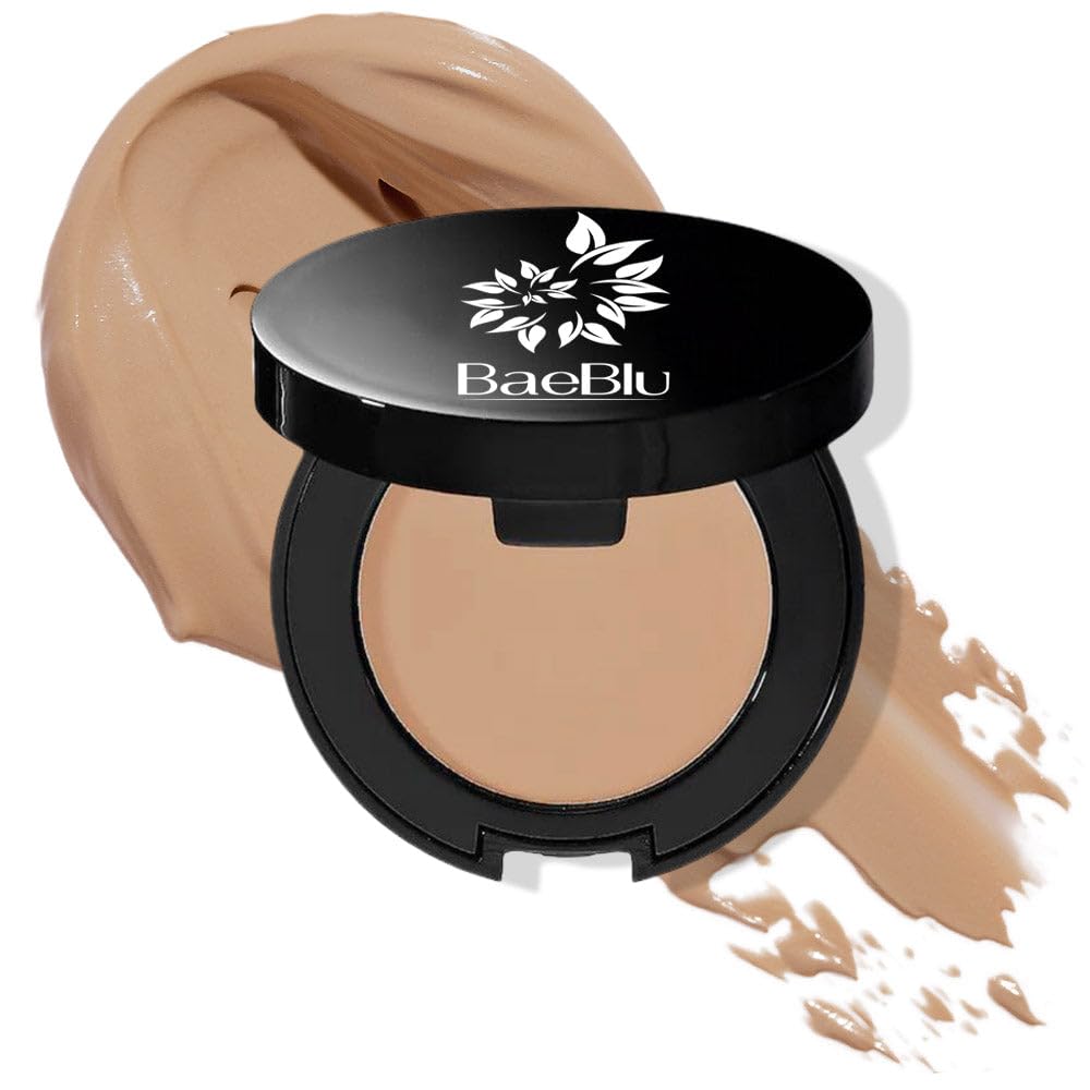 BaeBlu Organic Concealer packaging close-up showing clean labeling and organic promise.