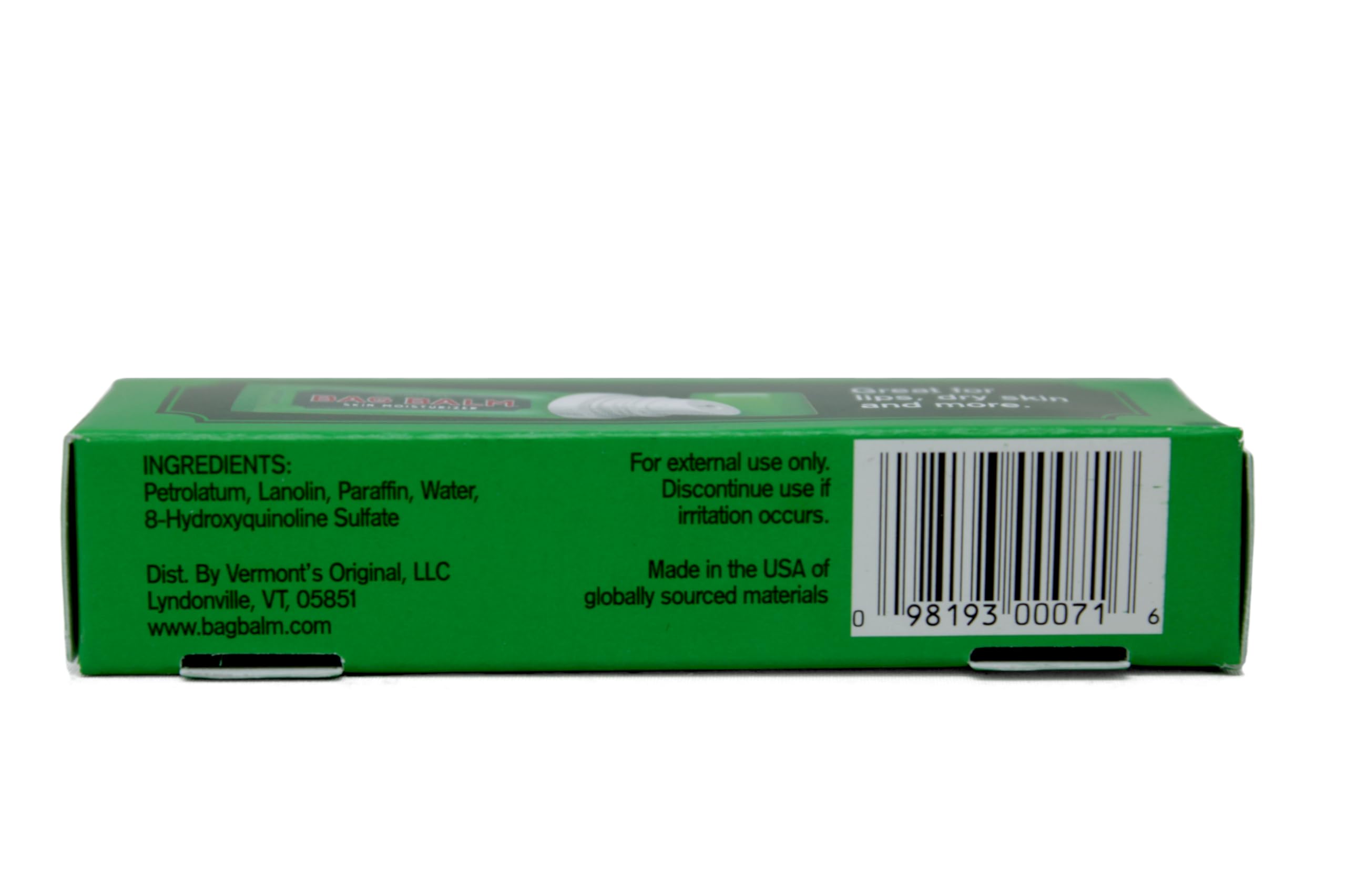 Bag Balm cuticles softening, nourishes nails and surrounding skin.