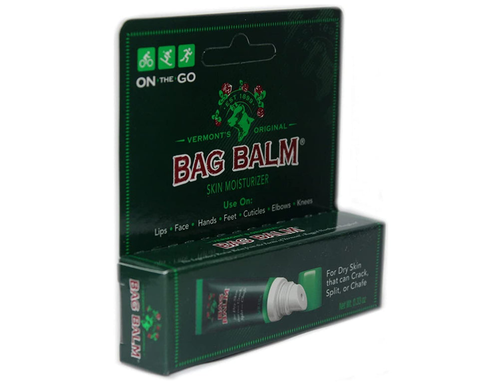 Bag Balm elbows and hands care for rough skin.