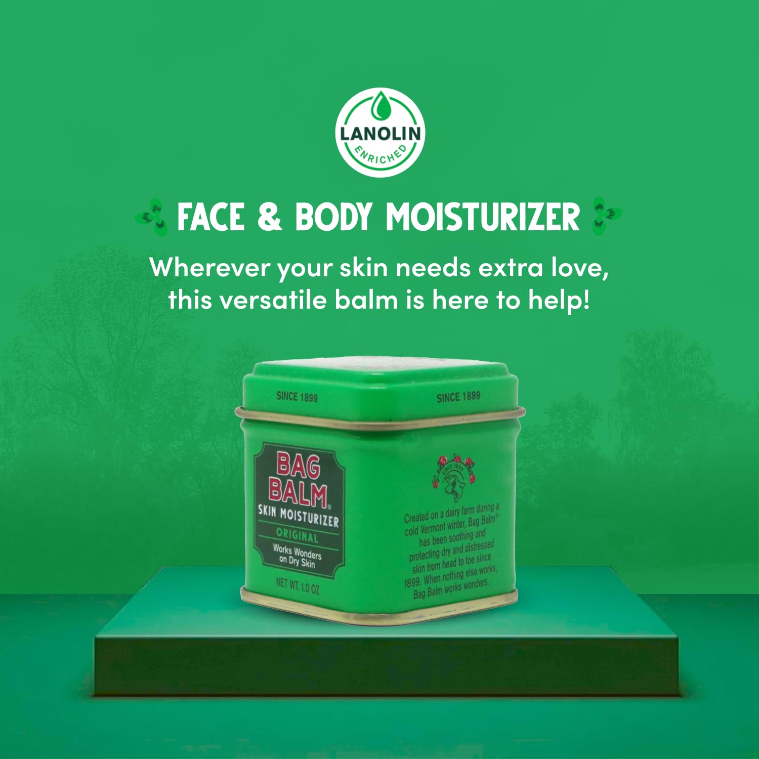 Bag Balm hand skin moisturizing application demonstrates convenient daily care
