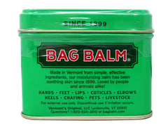 Bag Balm lanolin-enriched formula, renews dry skin with classic, trusted care.
