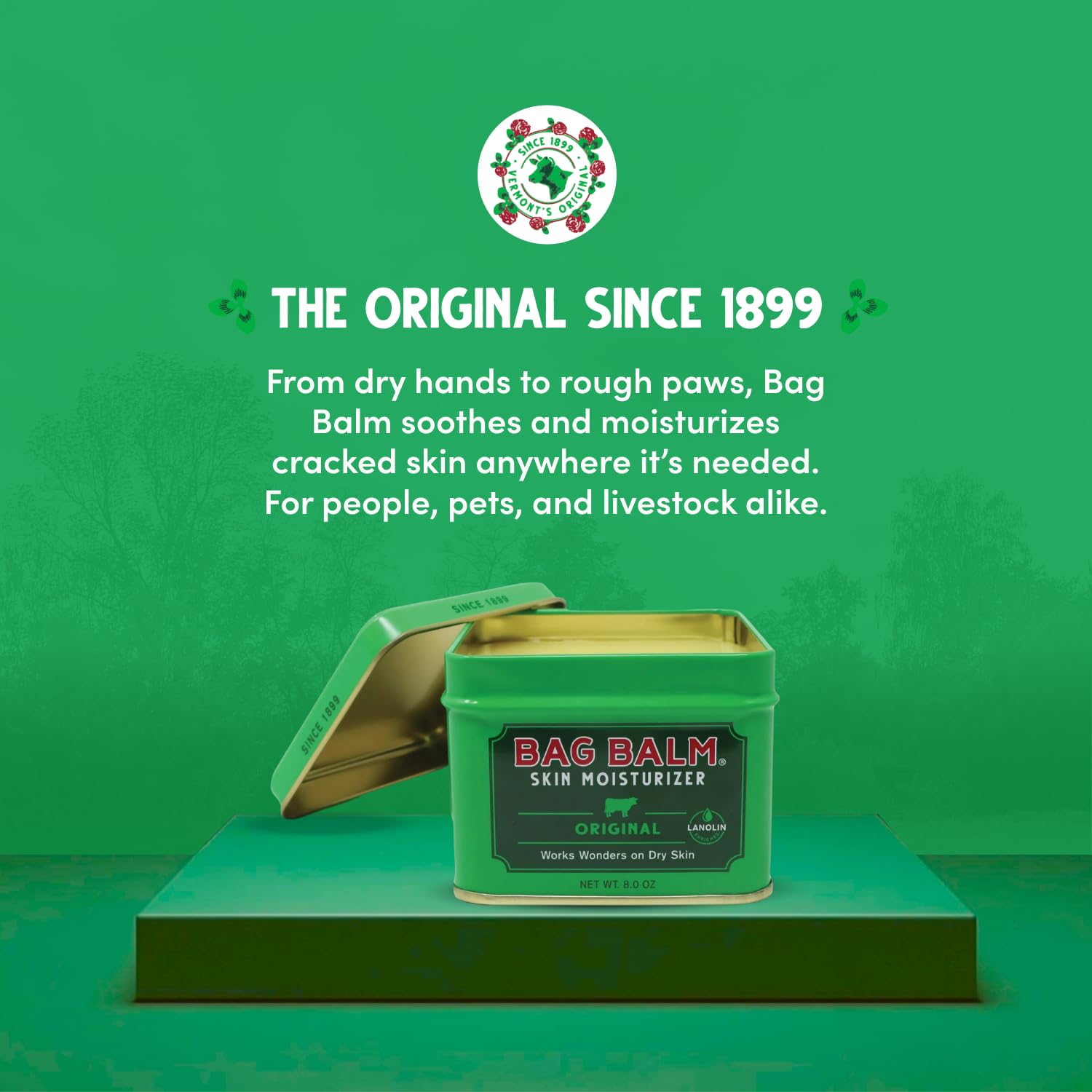 Bag Balm made in Vermont label showcases heritage and trusted, simple ingredients