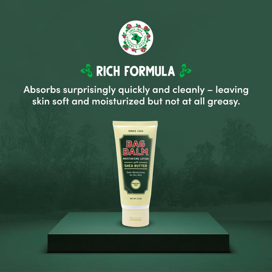 Thick creamy hydration applied for rich dry-skin nourishment