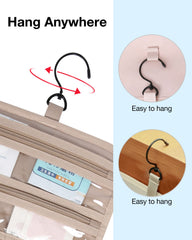BagSmart double-zipper closure for smooth one-handed access