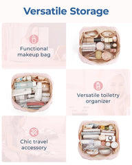 BAGSMART PVC-lined pocket is easy to wipe for spill-proof storage.