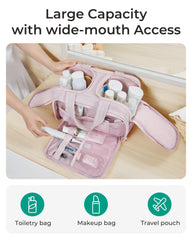 BAGSMART Taslan fabric bag soft texture for travel comfort