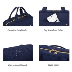 BAGSMART lightweight design makes it ideal for overnight or short trips.