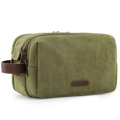 BAGSMART Toiletry Bag for Men, front view shows organized packing.