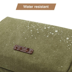 BAGSMART Toiletry Bag for Men, waterproof zippers protect contents on trips.