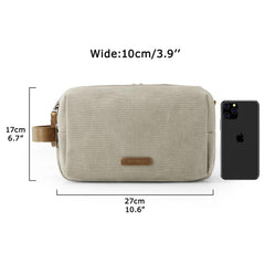 BAGSMART travel organizer with multiple compartments for skincare and accessories