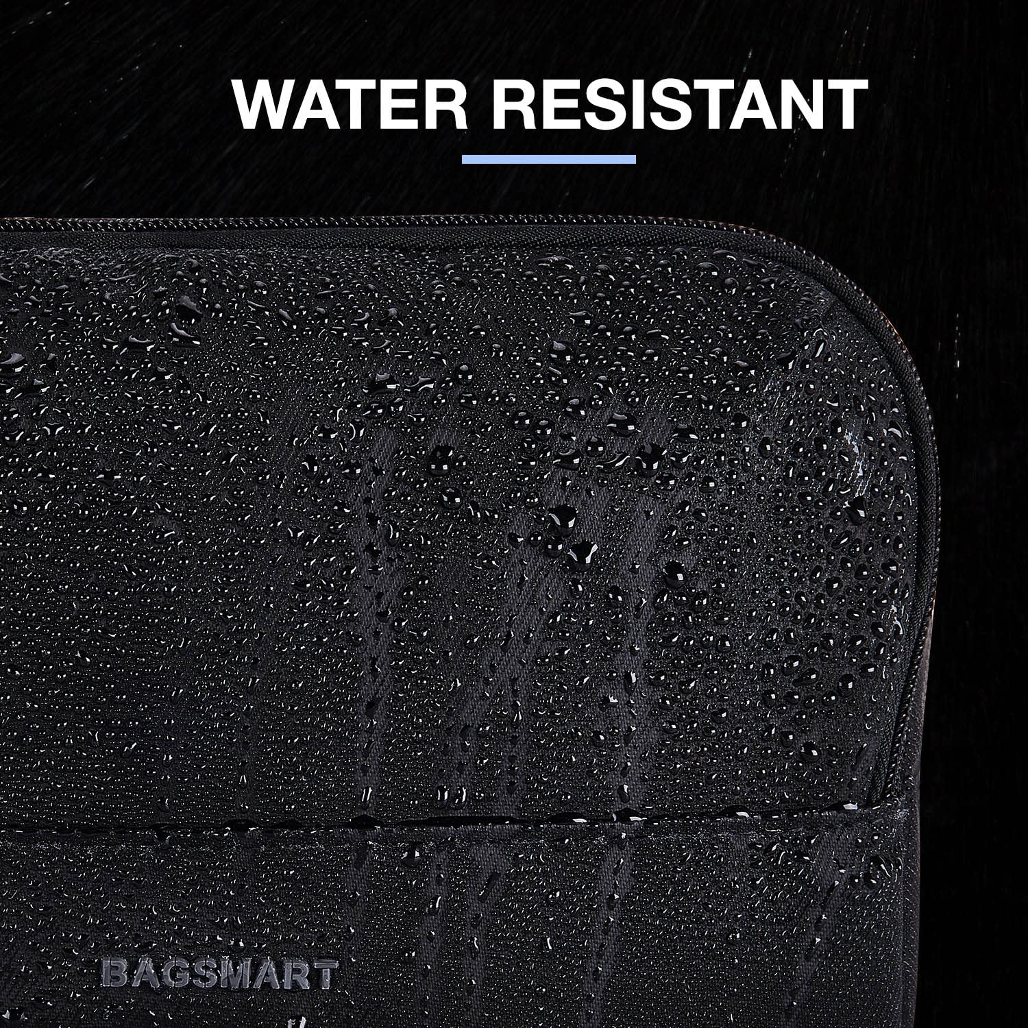 BAGSMART travel organizer hanging design keeps items accessible.